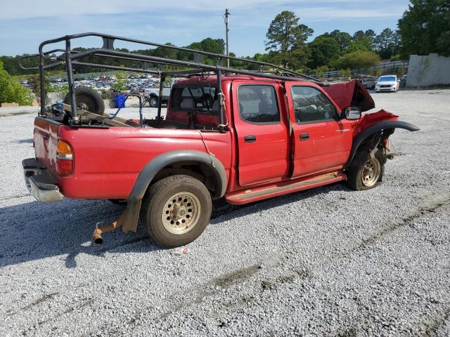 5TEGN92NX3Z297540 - 2003 TOYOTA TACOMA DOUBLE CAB PRERUNNER RED photo 3