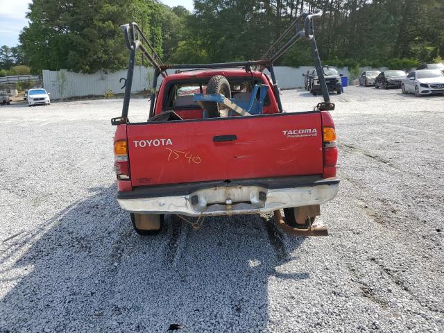 5TEGN92NX3Z297540 - 2003 TOYOTA TACOMA DOUBLE CAB PRERUNNER RED photo 6