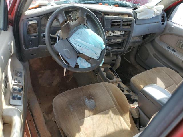 5TEGN92NX3Z297540 - 2003 TOYOTA TACOMA DOUBLE CAB PRERUNNER RED photo 8