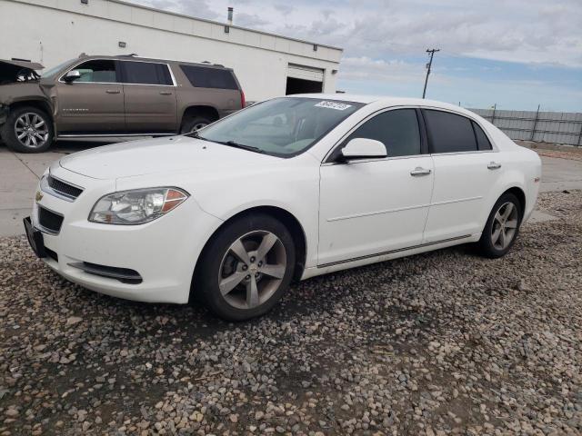 1G1ZC5EU7CF124039 - 2012 CHEVROLET MALIBU 1LT WHITE photo 1