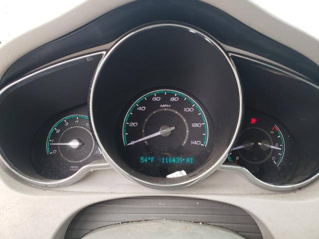 1G1ZC5EU7CF124039 - 2012 CHEVROLET MALIBU 1LT WHITE photo 9