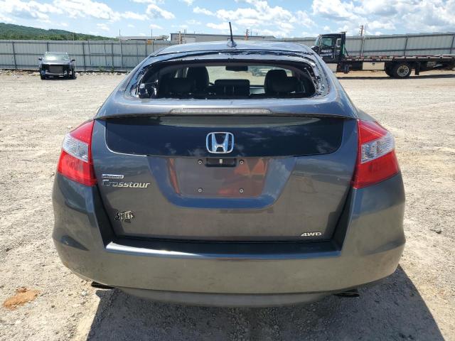 5J6TF2H51BL006764 - 2011 HONDA ACCORD CRO EXL GRAY photo 6