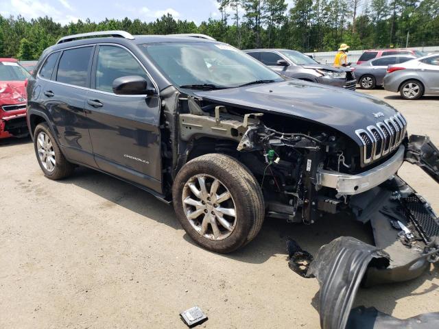 1C4PJMDS2GW172214 - 2016 JEEP CHEROKEE LIMITED GRAY photo 4