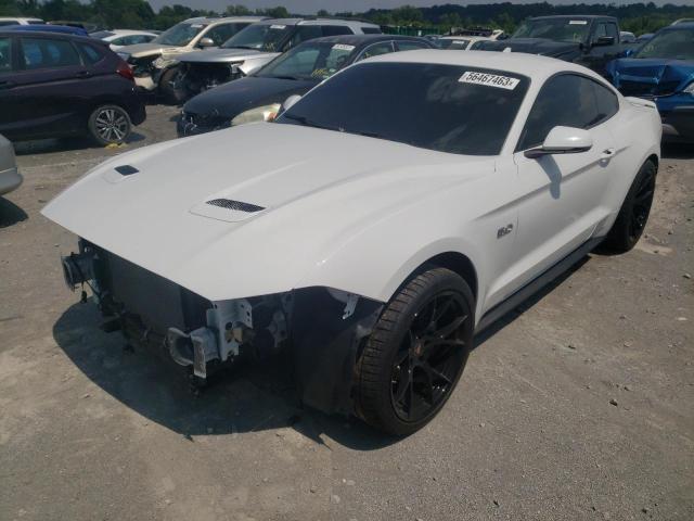 1FA6P8CF1L5173222 - 2020 FORD MUSTANG GT WHITE photo 1