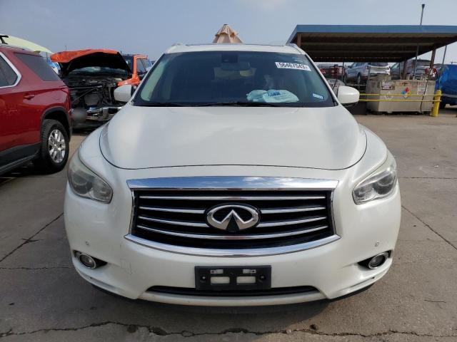 5N1AL0MN7FC556312 - 2015 INFINITI QX60 WHITE photo 5