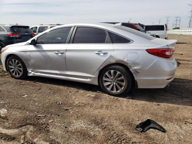 5NPE34AF4FH097156 - 2015 HYUNDAI SONATA SPORT SILVER photo 2