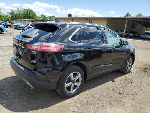 2FMPK4J92KBC25112 - 2019 FORD EDGE SEL BLACK photo 3