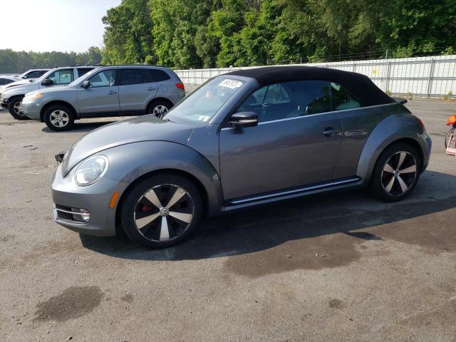 3VW7A7AT9DM815522 - 2013 VOLKSWAGEN BEETLE TURBO CHARCOAL photo 1