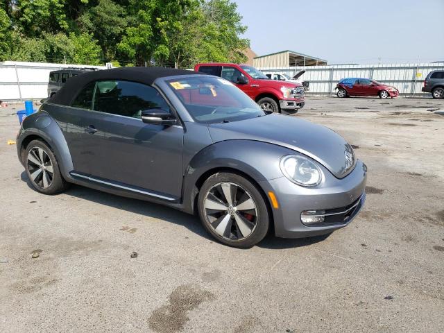 3VW7A7AT9DM815522 - 2013 VOLKSWAGEN BEETLE TURBO CHARCOAL photo 4
