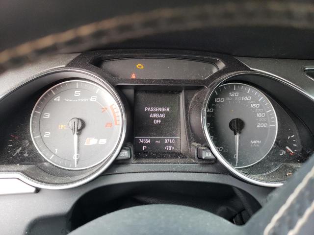 WAUCVAFRXCA006183 - 2012 AUDI S5 PREMIUM PLUS 白色 照片 9