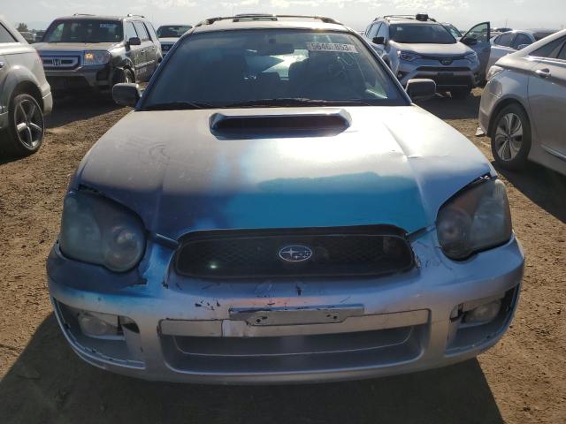 JF1GG29604G809854 - 2004 SUBARU IMPREZA WRX BLUE photo 5