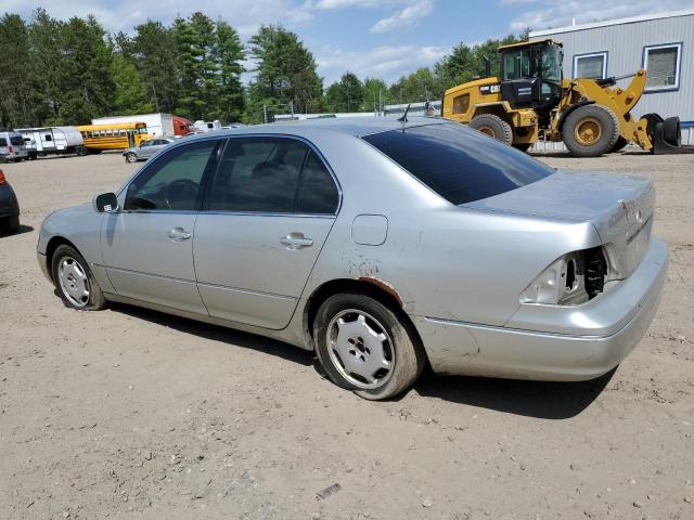 JTHBN30F420085569 - 2002 LEXUS LS 430 SILVER photo 2