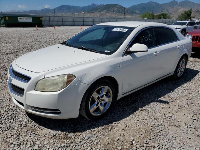 1G1ZH57BX8F226939 - 2008 CHEVROLET MALIBU 1LT WHITE photo 1