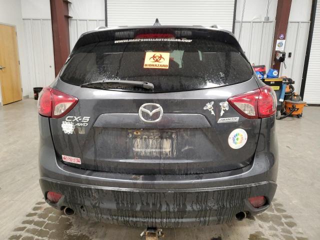 JM3KE4CY1F0509274 - 2015 MAZDA CX-5 TOURING GRAY photo 6