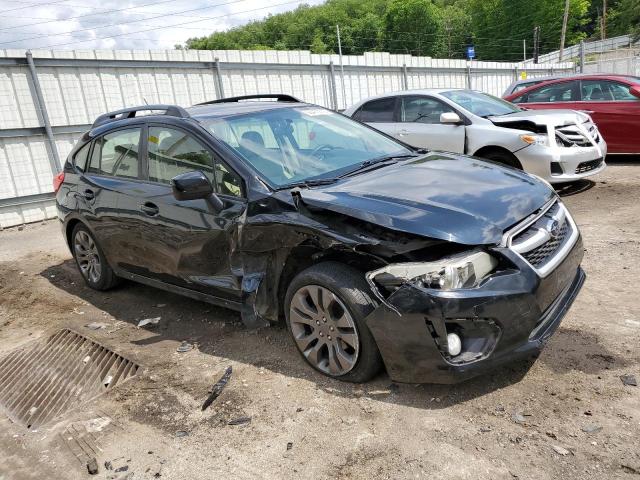 JF1GPAL64DH804637 - 2013 SUBARU IMPREZA SPORT PREMIUM BLACK photo 4