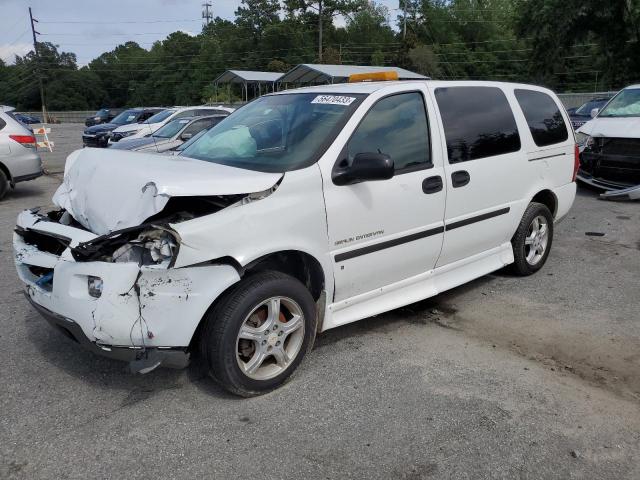 1GBDV13W48D148170 - 2008 CHEVROLET UPLANDER INCOMPLETE WHITE photo 1