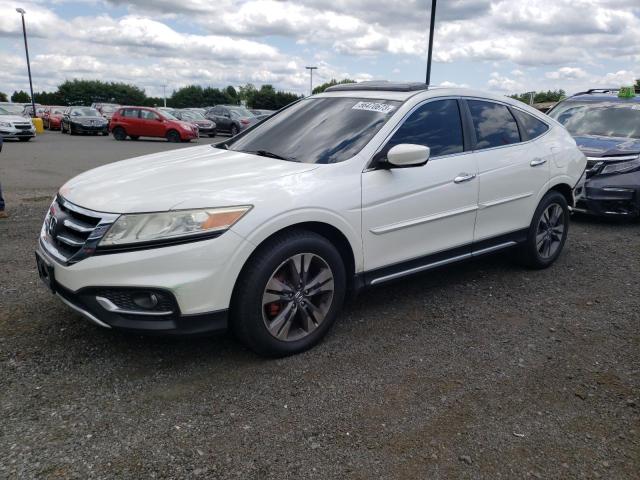 5J6TF2H59EL002014 - 2014 HONDA CROSSTOUR EXL WHITE photo 1