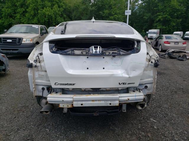 5J6TF2H59EL002014 - 2014 HONDA CROSSTOUR EXL WHITE photo 6