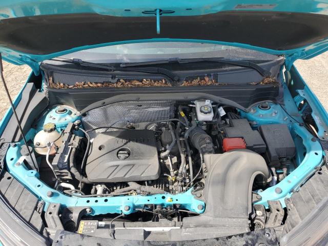 KL79MTSL1MB074300 - 2021 CHEVROLET TRAILBLAZE RS TURQUOISE photo 12