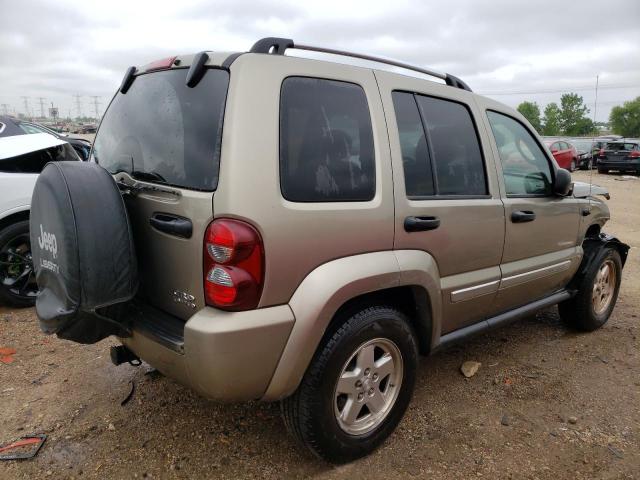 1J4GL58595W617639 - 2005 JEEP LIBERTY LIMITED TAN photo 3