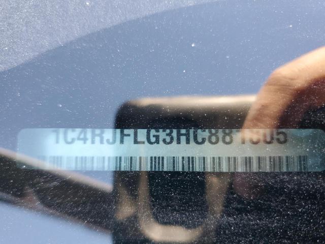 1C4RJFLG3HC881805 - 2017 JEEP GRAND CHER TRAILHAWK შავი ფოტო 14