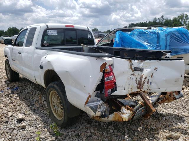 5TETX22N66Z181045 - 2006 TOYOTA TACOMA ACCESS CAB თეთრი ფოტო 2