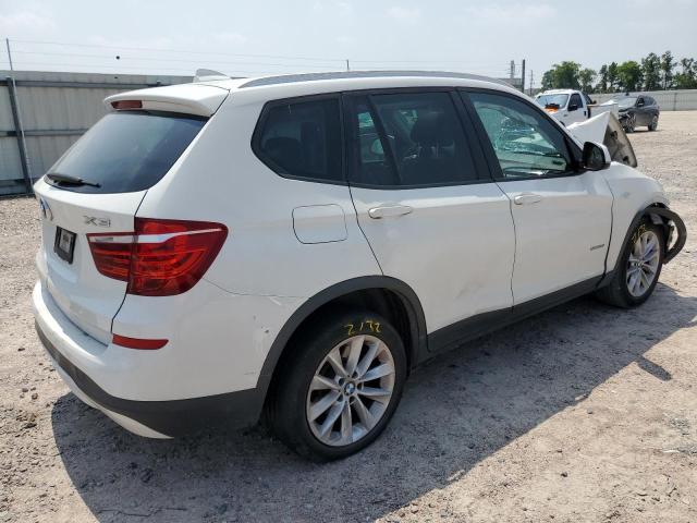 5UXWZ7C39H0X40106 - 2017 BMW X3 SDRIVE28I WHITE photo 3