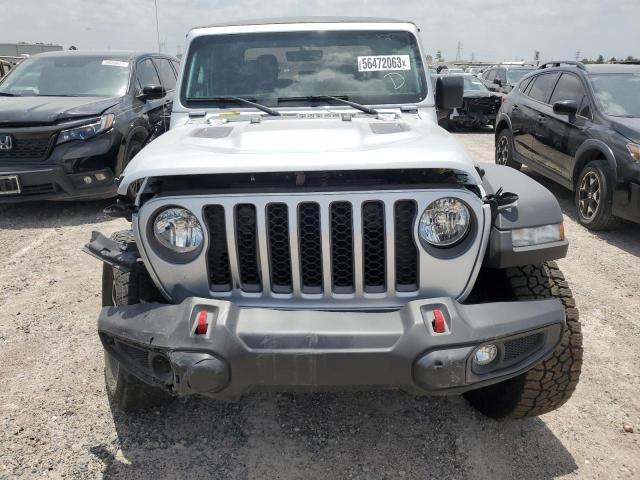 1C6JJTBG0NL140088 - 2022 JEEP GLADIATOR RUBICON SILVER photo 5