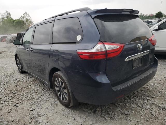 5TDYZ3DC8JS925882 - 2018 TOYOTA SIENNA XLE Mavi foto 2