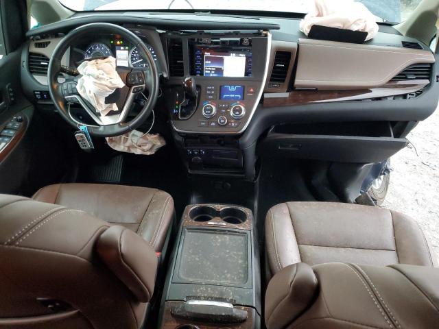 5TDYZ3DC8JS925882 - 2018 TOYOTA SIENNA XLE Mavi foto 8