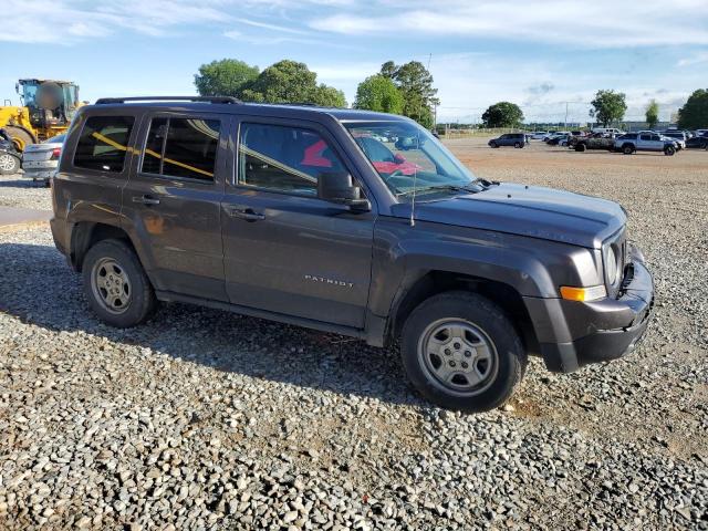 1C4NJRBB8HD105976 - 2017 JEEP PATRIOT SPORT Grau Foto 4