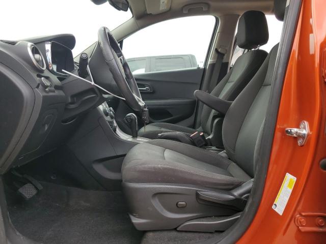 KL7CJRSB3FB255541 - 2015 CHEVROLET TRAX 1LT ORANGE photo 7