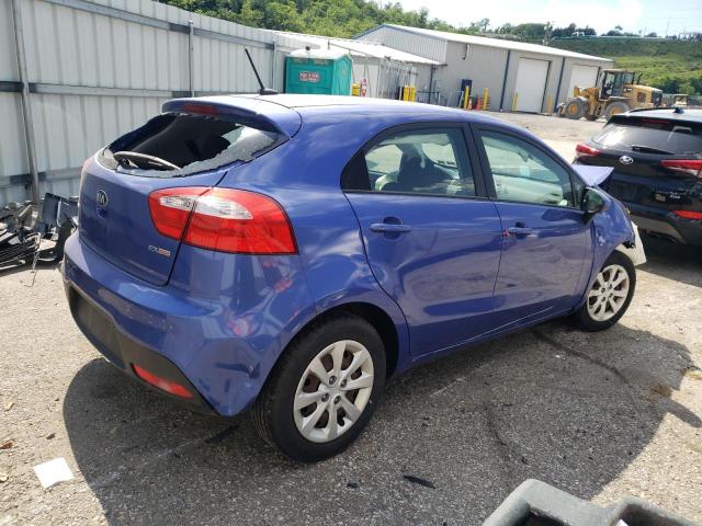 KNADN5A30D6147248 - 2013 KIA RIO EX BLUE photo 3