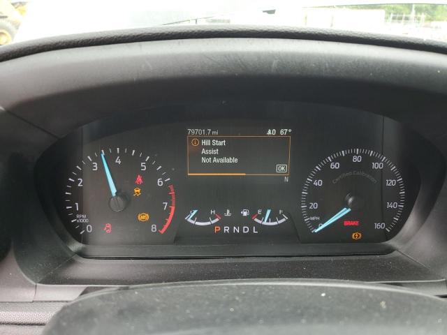 1FM5K8AB3MGC44099 - 2021 FORD EXPLORER POLICE INTERCEPTOR შავი ფოტო 9