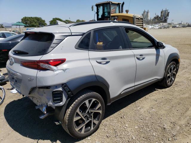 KM8K53A35PU999489 - 2023 HYUNDAI KONA LIMITED SILVER photo 3