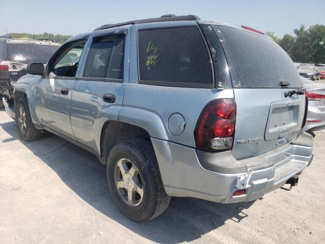 1GNDS13S462293727 - 2006 CHEVROLET TRAILBLAZE LS SILVER photo 3