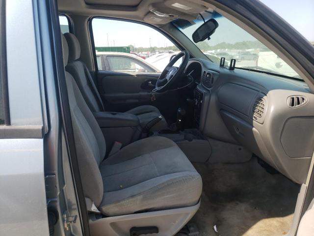 1GNDS13S462293727 - 2006 CHEVROLET TRAILBLAZE LS SILVER photo 5