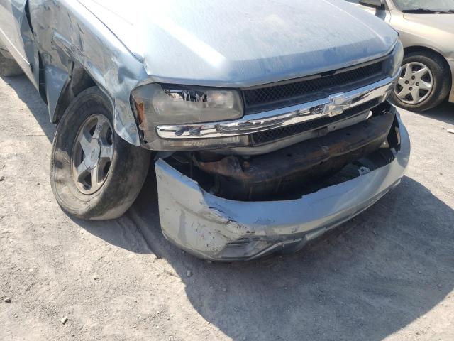 1GNDS13S462293727 - 2006 CHEVROLET TRAILBLAZE LS SILVER photo 9