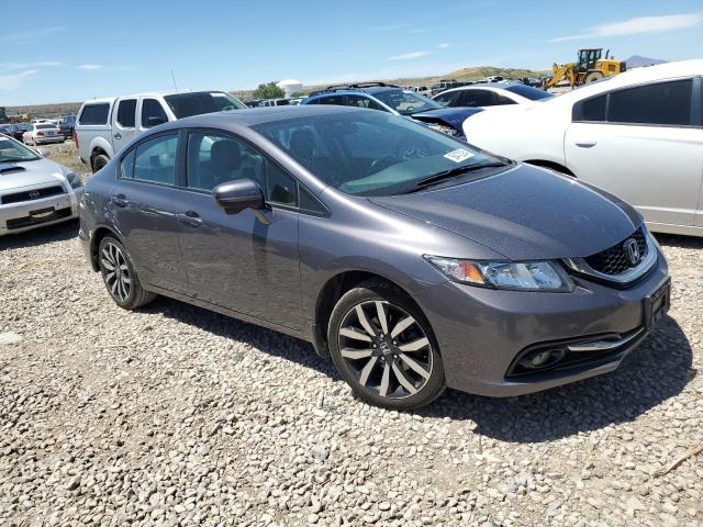 19XFB2F94EE016285 - 2014 HONDA CIVIC EXL GRAY photo 4