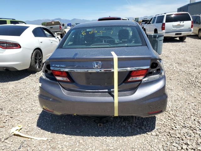 19XFB2F94EE016285 - 2014 HONDA CIVIC EXL 灰色 照片 6