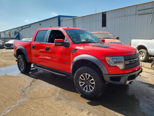 1FTFW1R66DFC16797 - 2013 FORD F150 SVT RAPTOR RED photo 1