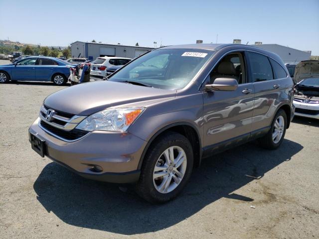 5J6RE3H75AL042508 - 2010 HONDA CR-V EXL GRAY photo 1