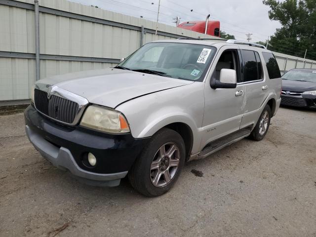 5LMEU88HX4ZJ34804 - 2004 LINCOLN AVIATOR ვერცხლისფერი ფოტო 1