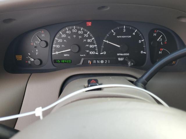 5LMRU27A5YLJ15802 - 2000 LINCOLN NAVIGATOR 蓝色 照片 9