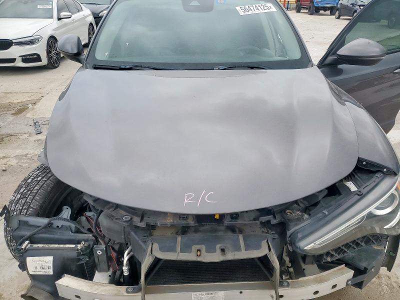 ZASFAKPN4J7B72214 - 2018 ALFA ROMEO STELVIO SPORT ნაცრისფერი ფოტო 12