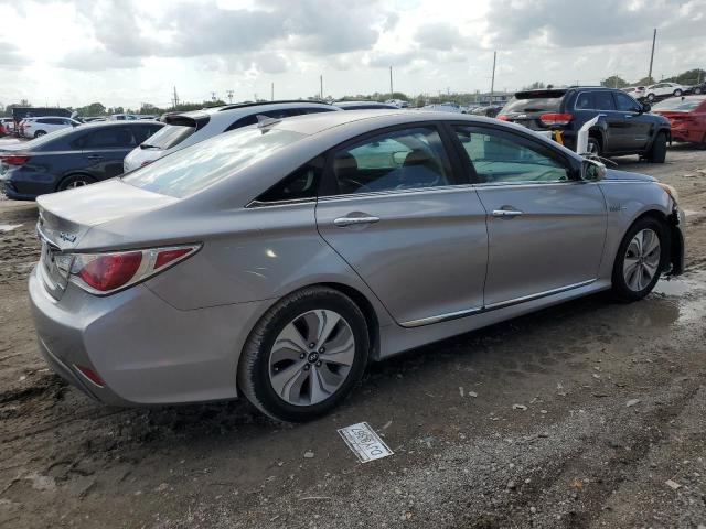 KMHEC4A49DA089603 - 2013 HYUNDAI SONATA HYBRID SILVER photo 3