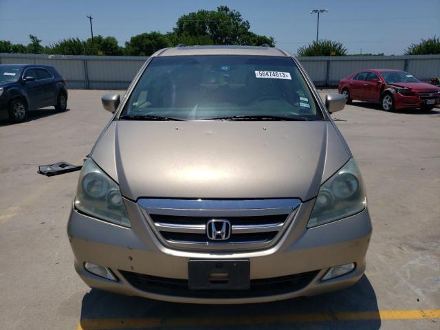 5FNRL38866B025148 - 2006 HONDA ODYSSEY TOURING TAN photo 5