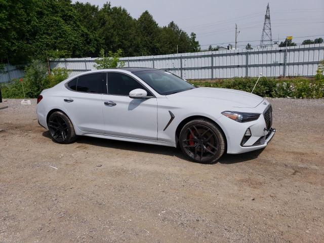 KMTG74LE4LU061679 - 2020 GENESIS G70 ELITE GRAY photo 4