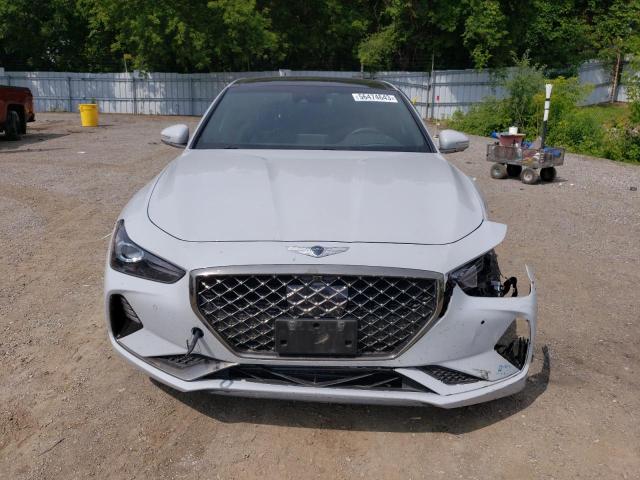 KMTG74LE4LU061679 - 2020 GENESIS G70 ELITE GRAY photo 5