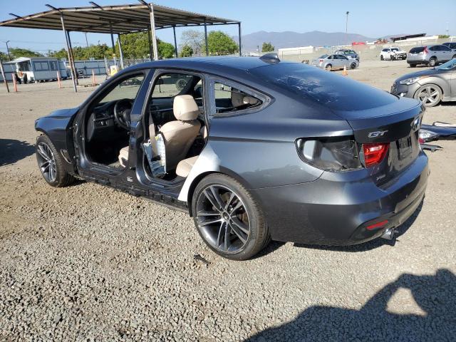 WBA3X9C57FD869133 - 2015 BMW 335 XIGT GRAY photo 2